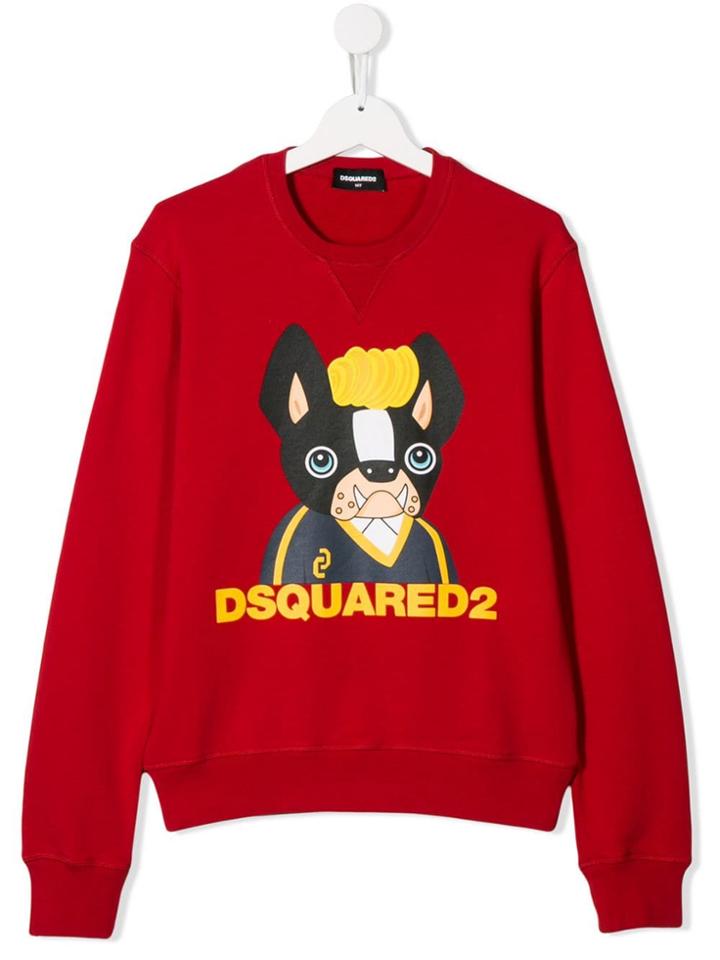 Dsquared2 Kids Dog Print Sweatshirt