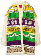 Jc De Castelbajac Pre-owned Graphic Printed Oversized Jacket -