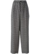 Antonio Berardi Tweed Palazzo Pants - Black