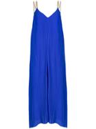 Versace Collection Maxi Dress - Blue