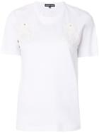 Markus Lupfer Sequin Fish Appliqué T-shirt - White
