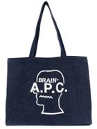 A.p.c. Brain Dead Tote - Blue