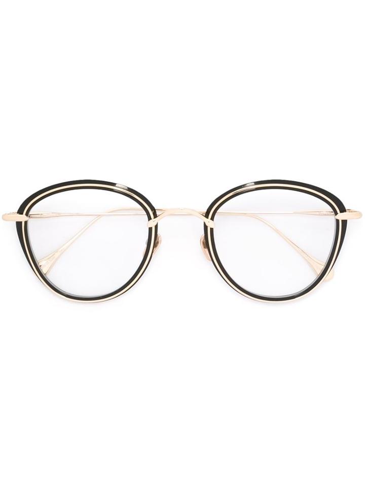 Frency & Mercury 'rights Of Kiss' Glasses, Black, Titanium/acetate