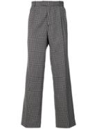 Gosha Rubchinskiy Embroidered Tailored Trousers - Brown