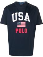 Polo Ralph Lauren 'usa Polo' T-shirt - Blue