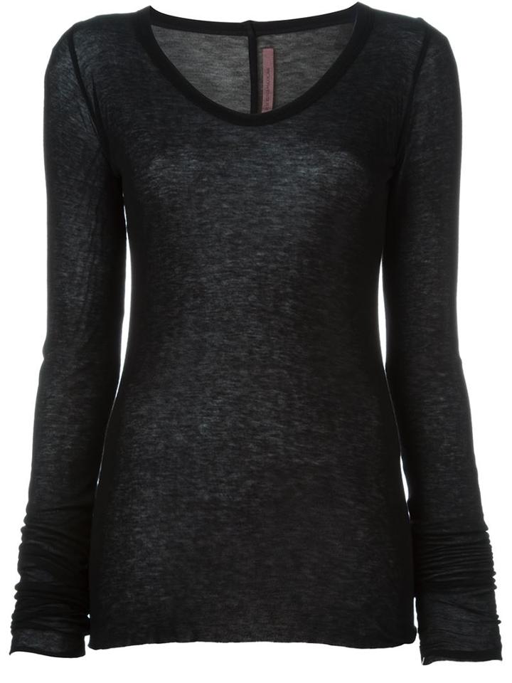 Rick Owens Lilies Longsleeved T-shirt