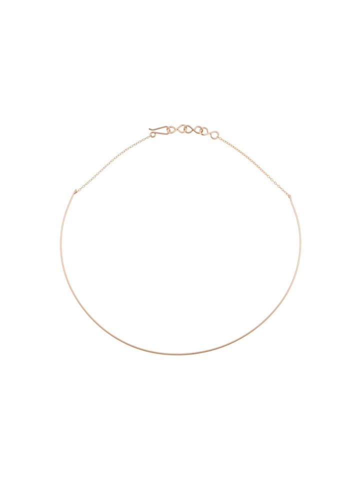 By Boe Wire Choker Necklace - Metallic