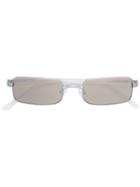 Linda Farrow Square Frame Sunglasses - Grey