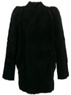 Rick Owens Larry Double-breasted Coat - Black