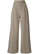 Ports 1961 High-rise Tweed Trousers - Brown