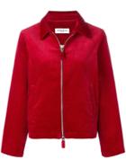 Ymc Zip Front Corduroy Jacket - Red
