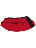 F.a.m.t. All You Need Is Less Waist Bag - Red