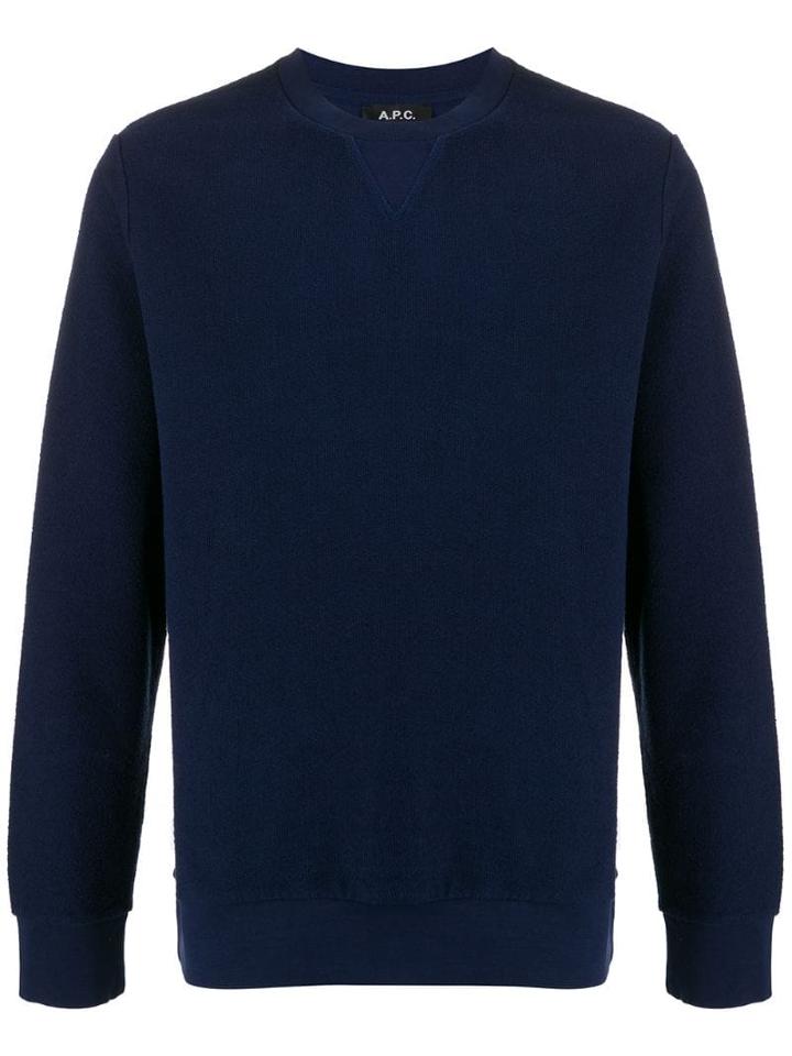 A.p.c. X Brain Dead Sweatshirt - Blue