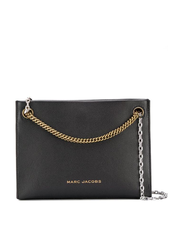Marc Jacobs Double Chain Shoulder Bag - Black