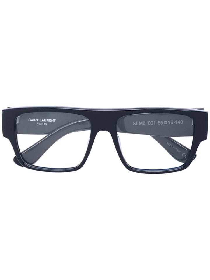 Saint Laurent Eyewear Slm6 001 Glasses - Black