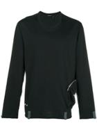 Helmut Lang Zip Pouch Sweatshirt - Black