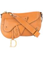 Christian Dior Vintage Saddle Shoulder Bag - Brown