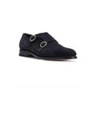 Santoni Monk Strap Suede Shoes - Unavailable