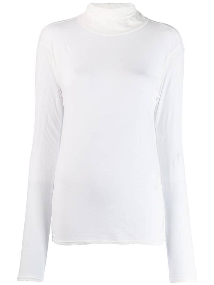 Zucca Light-weight Knitted Jumper - White
