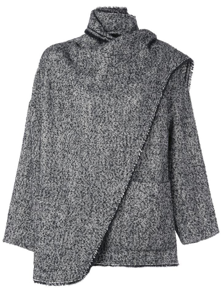 Isabel Marant Étoile Belted Shawl Jacket - Black