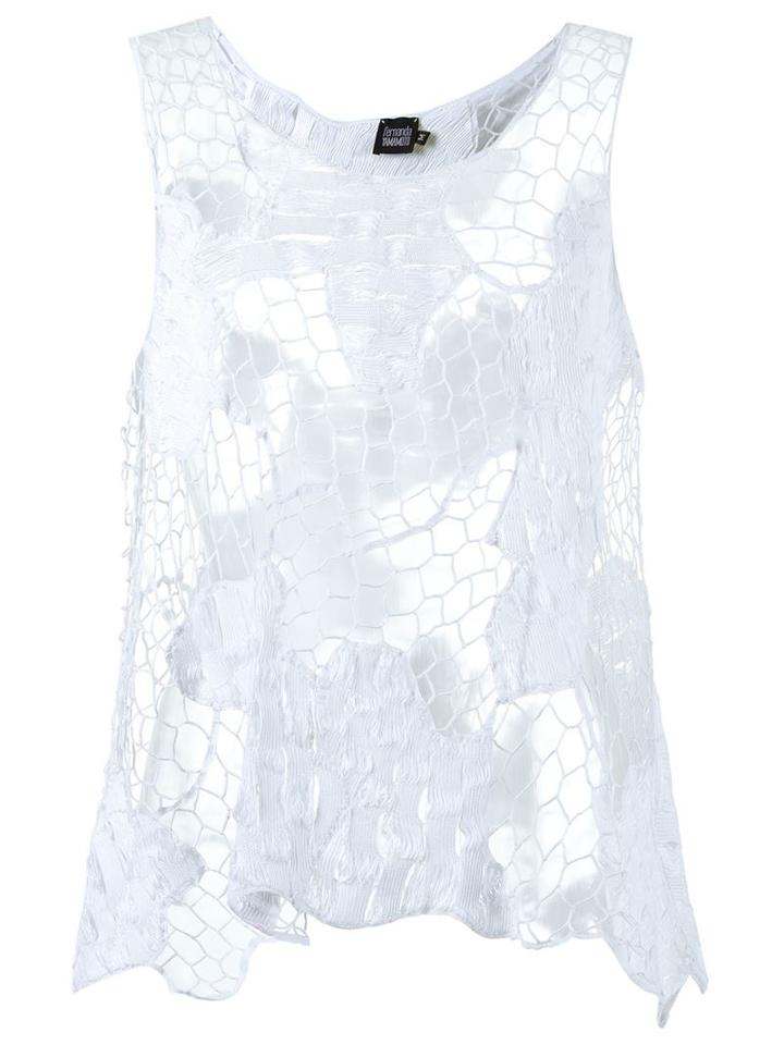 Fernanda Yamamoto Panelled Tank Top