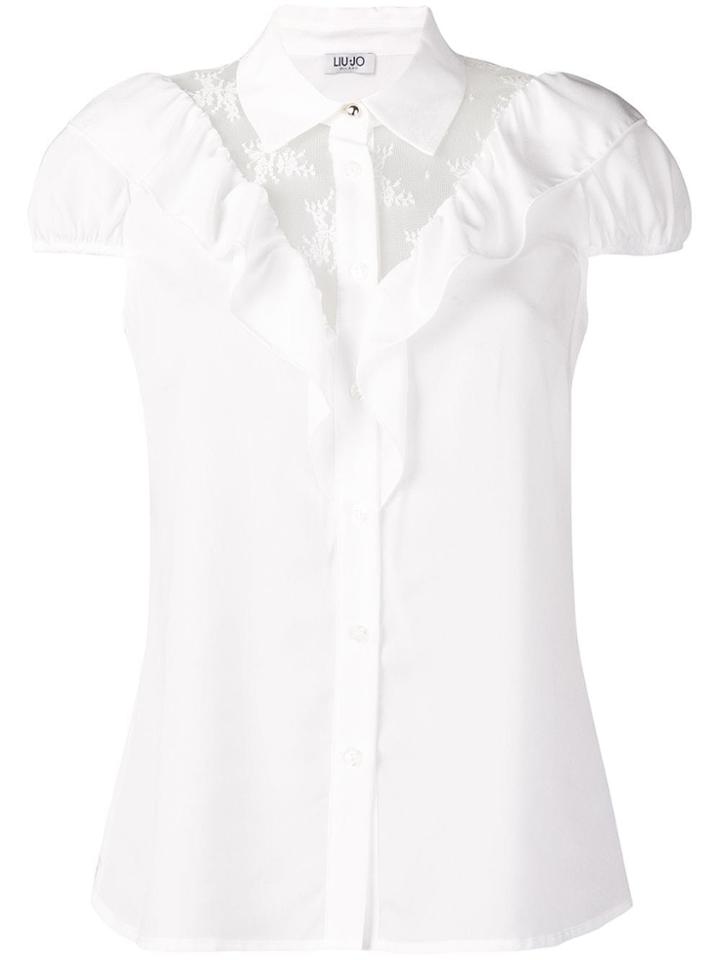 Liu Jo White Lace Top