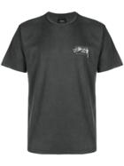 Stussy Logo Short-sleeve T-shirt - Black