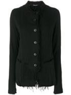Rundholz Slim-fit Button Up Jacket - Black