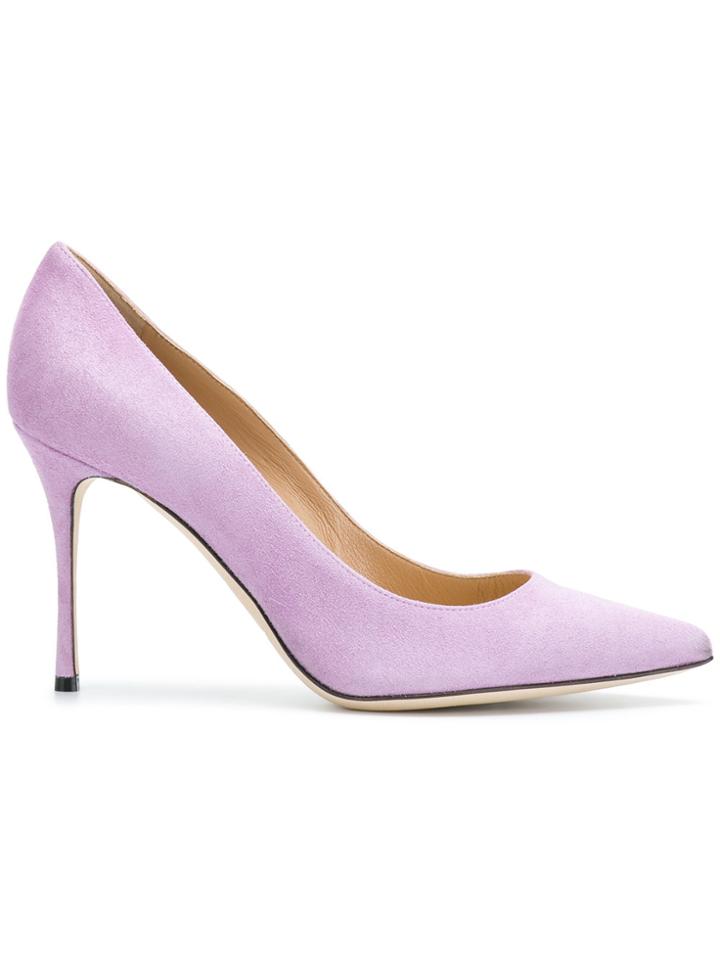 Sergio Rossi Godiva Pumps - Pink & Purple