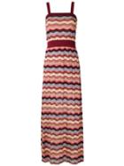 Cecilia Prado Sleeveless Long Knitted Dress - Multicolour