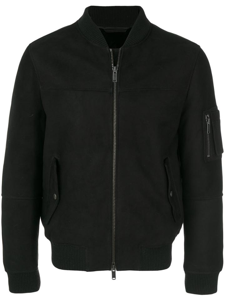 Desa 1972 Zipped Bomber Jacket - Black