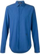 Damir Doma Classic Shirt, Men's, Size: 50, Blue, Cotton