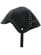 Loewe Stud Detail Cap - Black