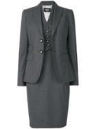Dsquared2 Classic Skirt Suit - Grey