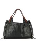Céline Vintage Men's Logos Shoulder Bag - Black