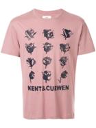 Kent & Curwen Rose Print T-shirt - Pink