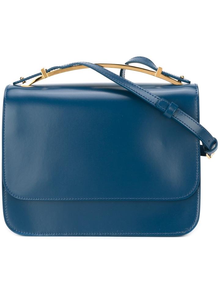 Marni Sculpture Cross-body Bag - Blue