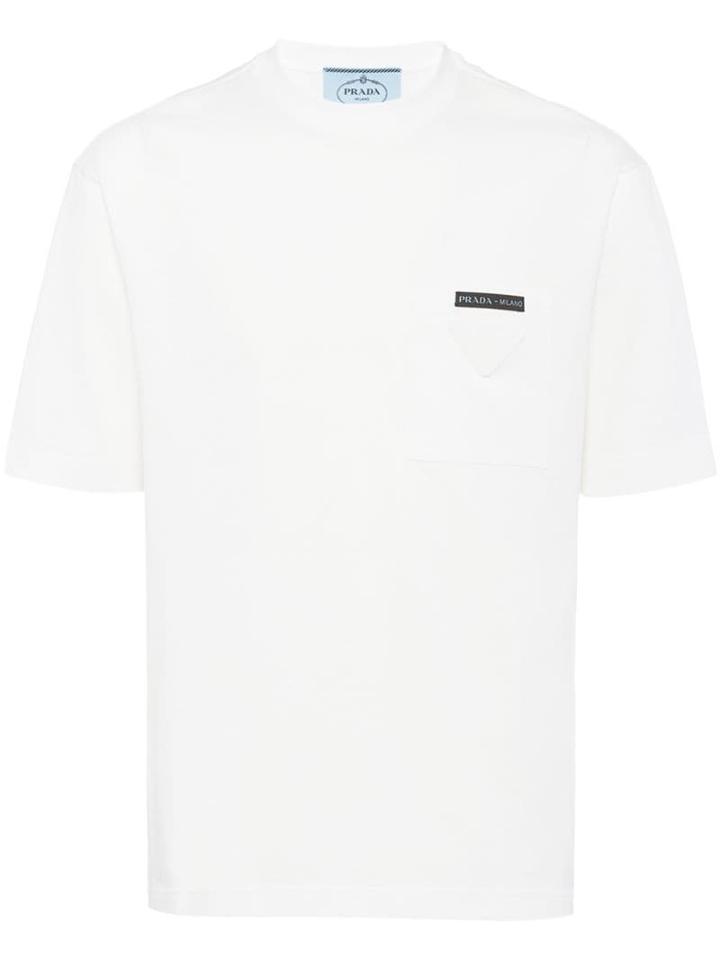 Prada Piqué T-shirt - White