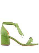 Alexandre Birman Tie Ankle Sandals - Green