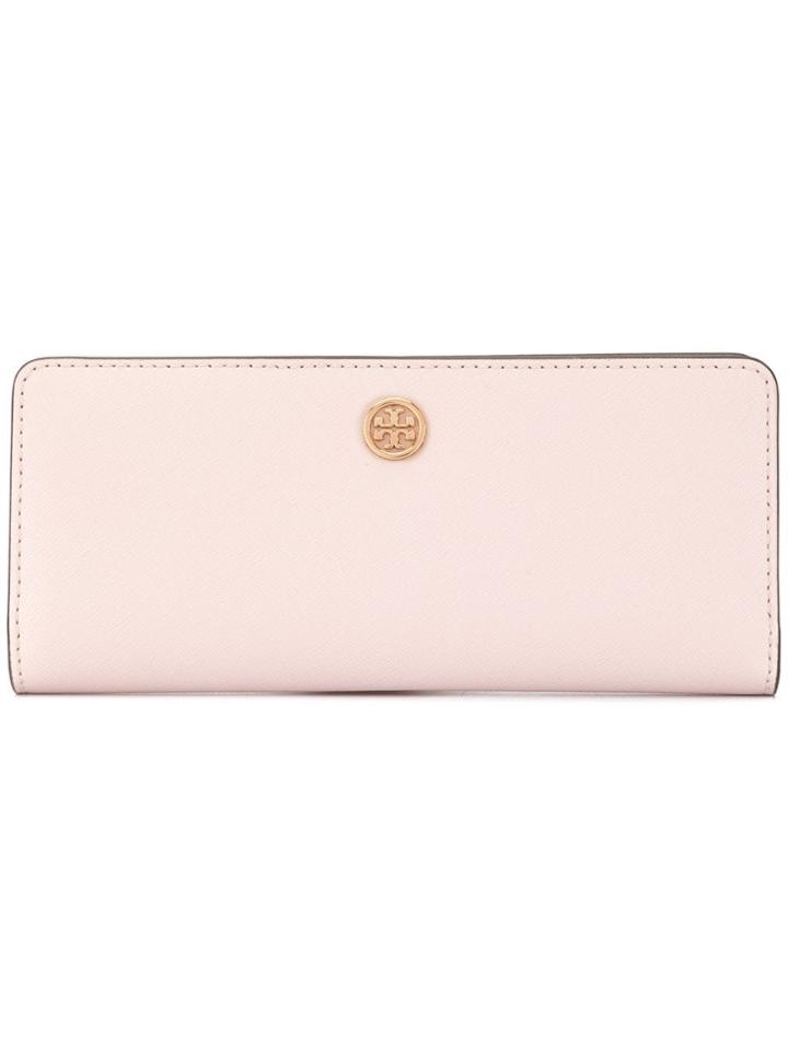 Tory Burch Robinson Slim Wallet - Pink