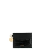 Givenchy Crocodile-effect Cardholder - Black