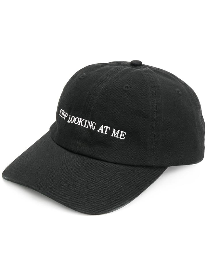 Nasaseasons Stop Looking At Me Cap - Black