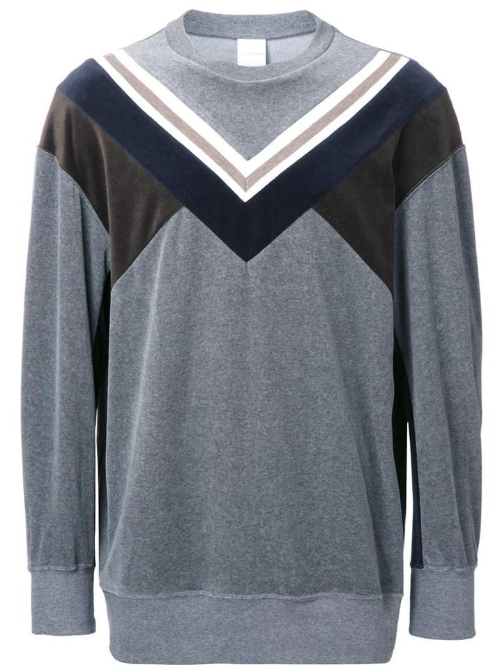 Cityshop 'track' Sweatshirt, Men's, Grey, Cotton