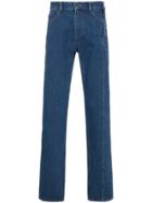Y / Project Side Button Seam Jeans - Blue