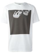 Ps By Paul Smith Cycling Print T-shirt, Men's, Size: Small, White, Cotton
