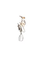 Alexander Mcqueen Crystal-embellished Multi Piece Ear Cuff - Silver