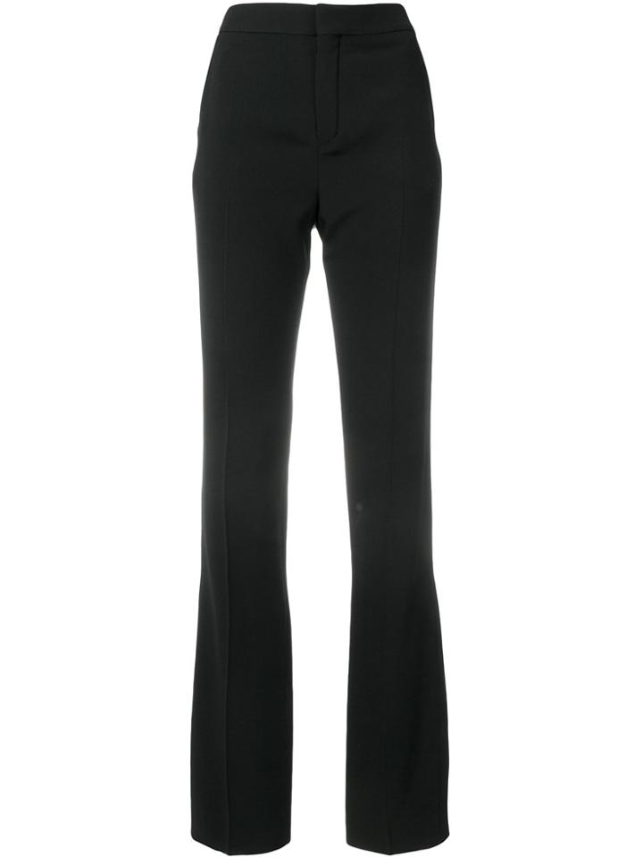Chloé Flared Tailored Trousers - Black