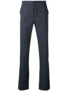Ymc Striped Trousers - Blue