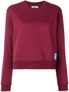 Calvin Klein Jeans Patch Sweatshirt - Red