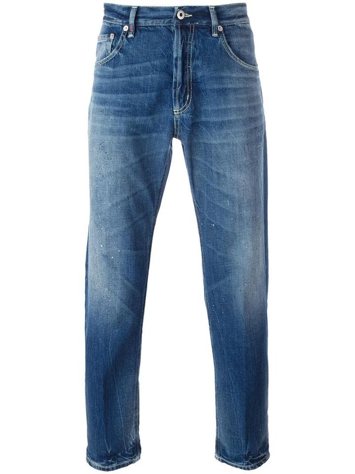 Dondup Slim Fit Jeans, Men's, Size: 30, Blue, Polyester/cotton